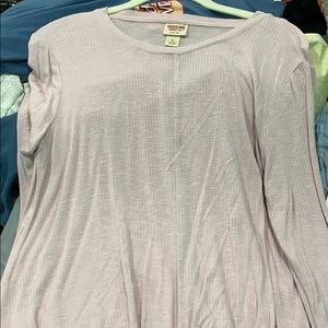 Pink long sleeve top